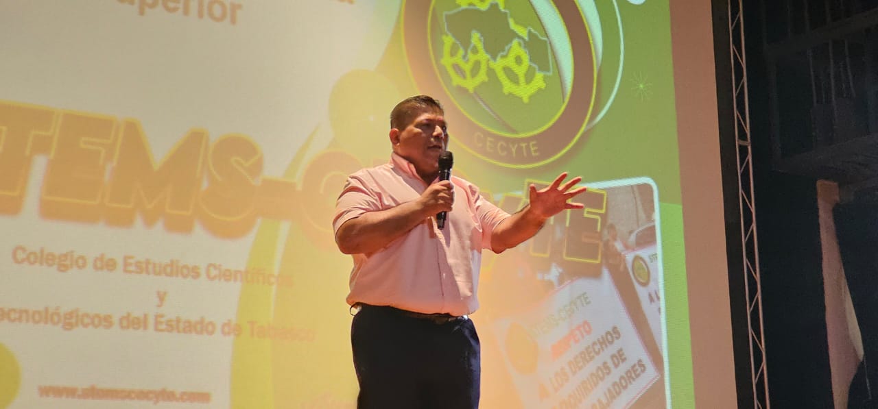 En Asamblea Informativa Extraordinaria rinde cuentas el STEMS-CECyTE 